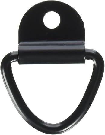 Buyers Products B21 Rope Ring with Spring Clip – Zinc-Plated Tie-Down Ring for Trailer, Truck, and Utility Applications