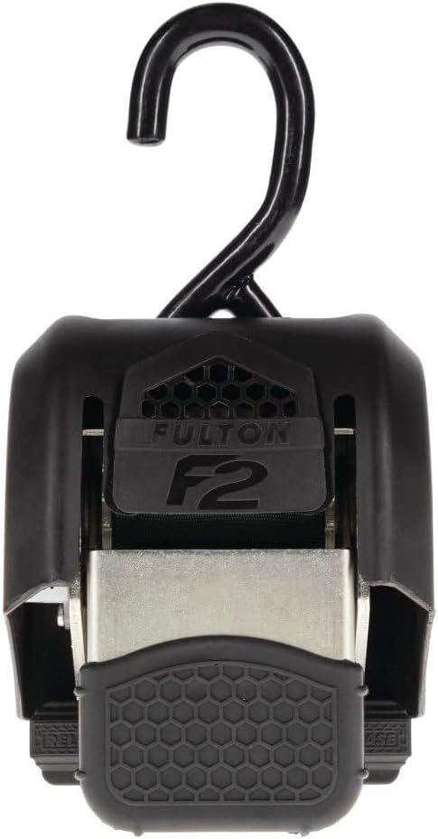 Fulton 2062000 F2 Retractable Transom Tie Downs – Pair of 43in Stainless Steel Boat Trailer Straps - Image 6