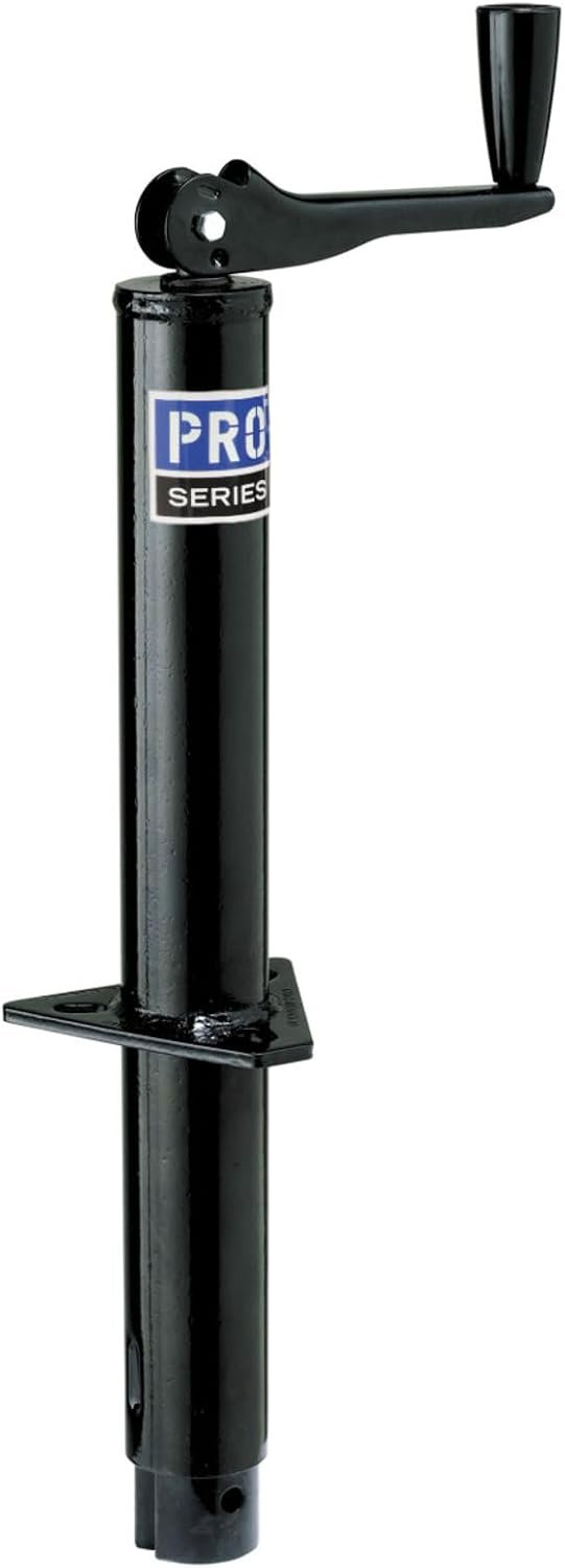 Pro Series EA20000103 A-Frame Trailer Jack – Topwind Handle, 2000 lb Capacity, Bolt-On Mount - Image 2