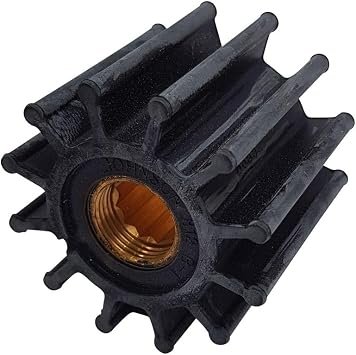 Johnson Pump 812BT1 F6 Threaded Impellers – Bulk Pack of 20 Flexible Replacement Impellers for MC97 Applications