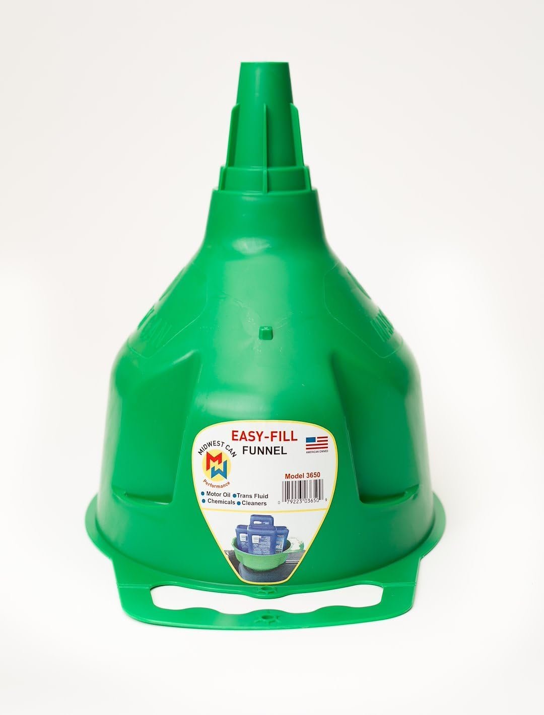 Midwest Can 3650 Easy-Fill Funnel – Flexible Spout Utility Funnel for Fuel, Oil, Kerosene and Automotive Fluids - Image 3