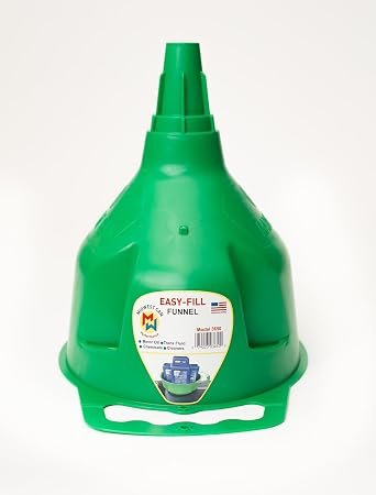 Midwest Can 3650 Easy-Fill Funnel – Flexible Spout Utility Funnel for Fuel, Oil, Kerosene and Automotive Fluids