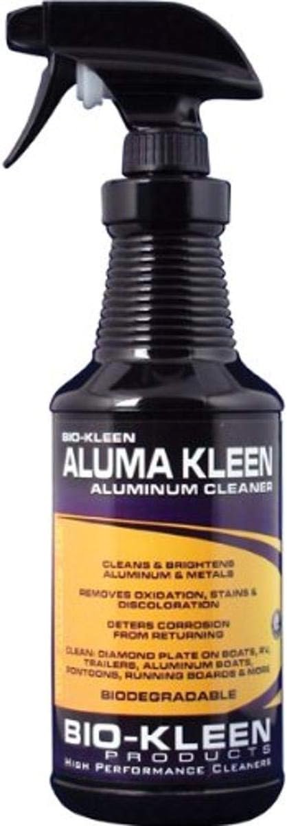 Bio-Kleen M00107 Aluma Kleen – 32 oz Aluminum Cleaner and Brightener for RV Trim, Trailers and Marine Components