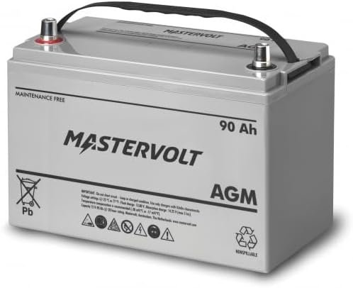 Mastervolt AGM Battery 12/90Ah – Maintenance-Free Deep Cycle Battery, Sealed AGM Design, Marine Power Storage - Image 3