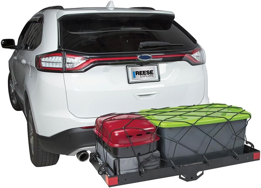 Pro Series 6502 Folding Cargo Carrier – Hitch Mounted Steel Cargo Platform with Folding Shank Design - Image 6