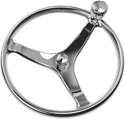 Lewmar 89700820 Pro-Series Windlass Wheel – 13.5in Diameter with 5/8in Welded Nut Replacement Component