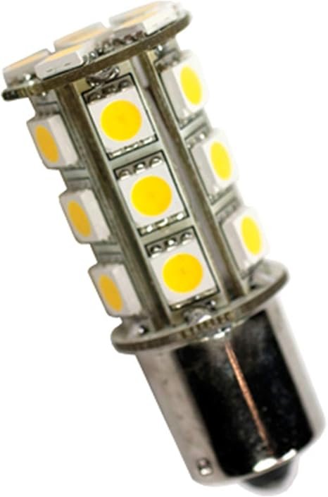 Arcon 50367 #1141 LED Replacement Bulb – 24 Soft White LEDs, 12V Bayonet Base, 3.6W Dimmable RV Light