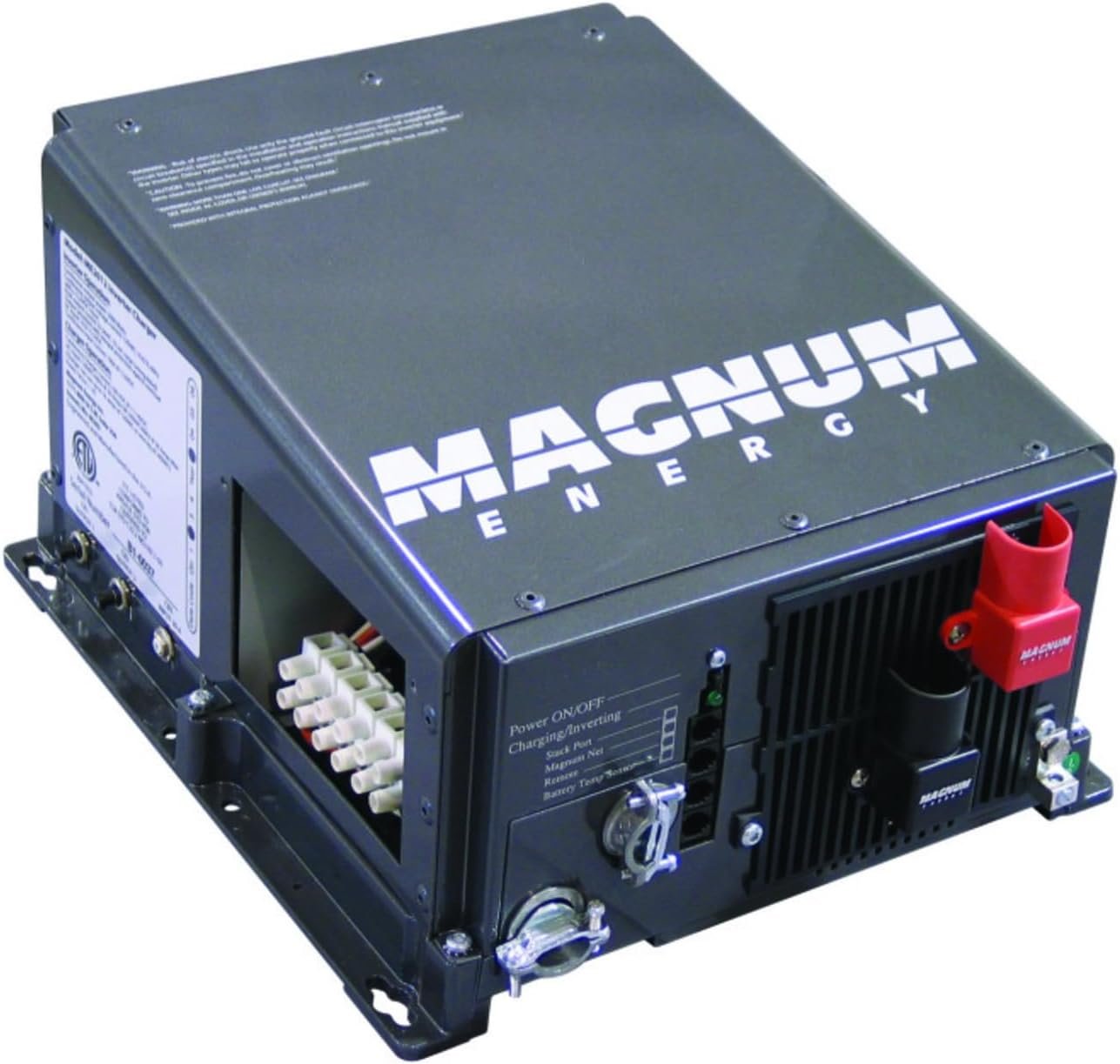 Magnum ME2012-20B-U 2000W 12V Modified Sine Inverter Charger – 100A Charger with Automatic Transfer Switch