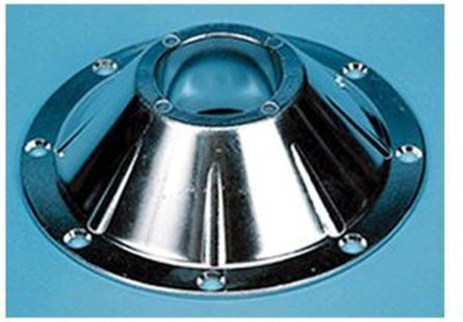 Faulkner 48731 Surface Mount Table Leg Base – 6.25in Aluminum Pedestal Support with Above-Floor Installation for RV Tables