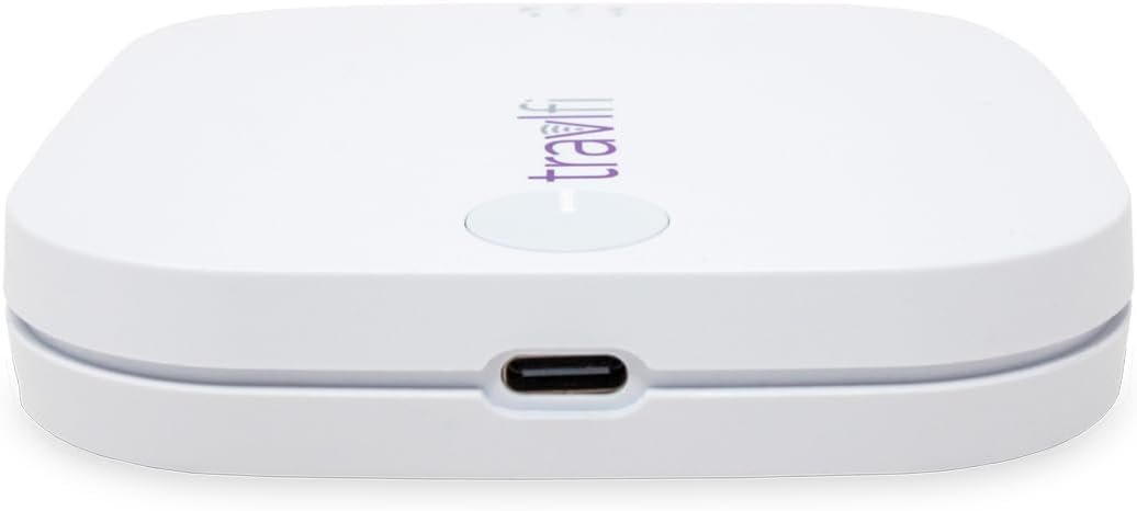 TravlFi 700-010 Journey1 4G LTE Wi-Fi Hotspot – eSIM Multi-Network Connectivity, 150 Mbps Speeds, Connects Up to 5 Devices - Image 6