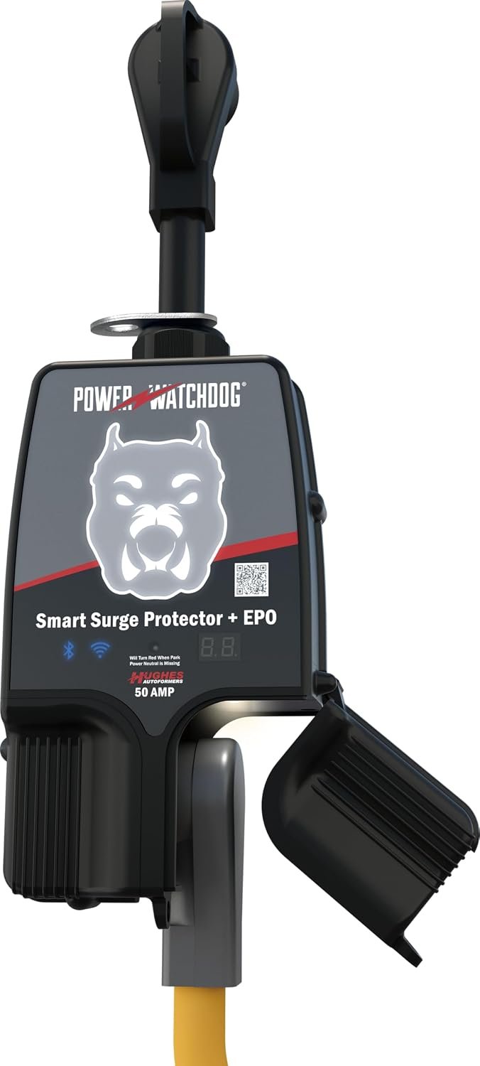 Hughes Autoformers PWD50EPOW Power Watchdog 50 Amp Surge Protector – Emergency Power Off RV Electrical Protection - Image 3