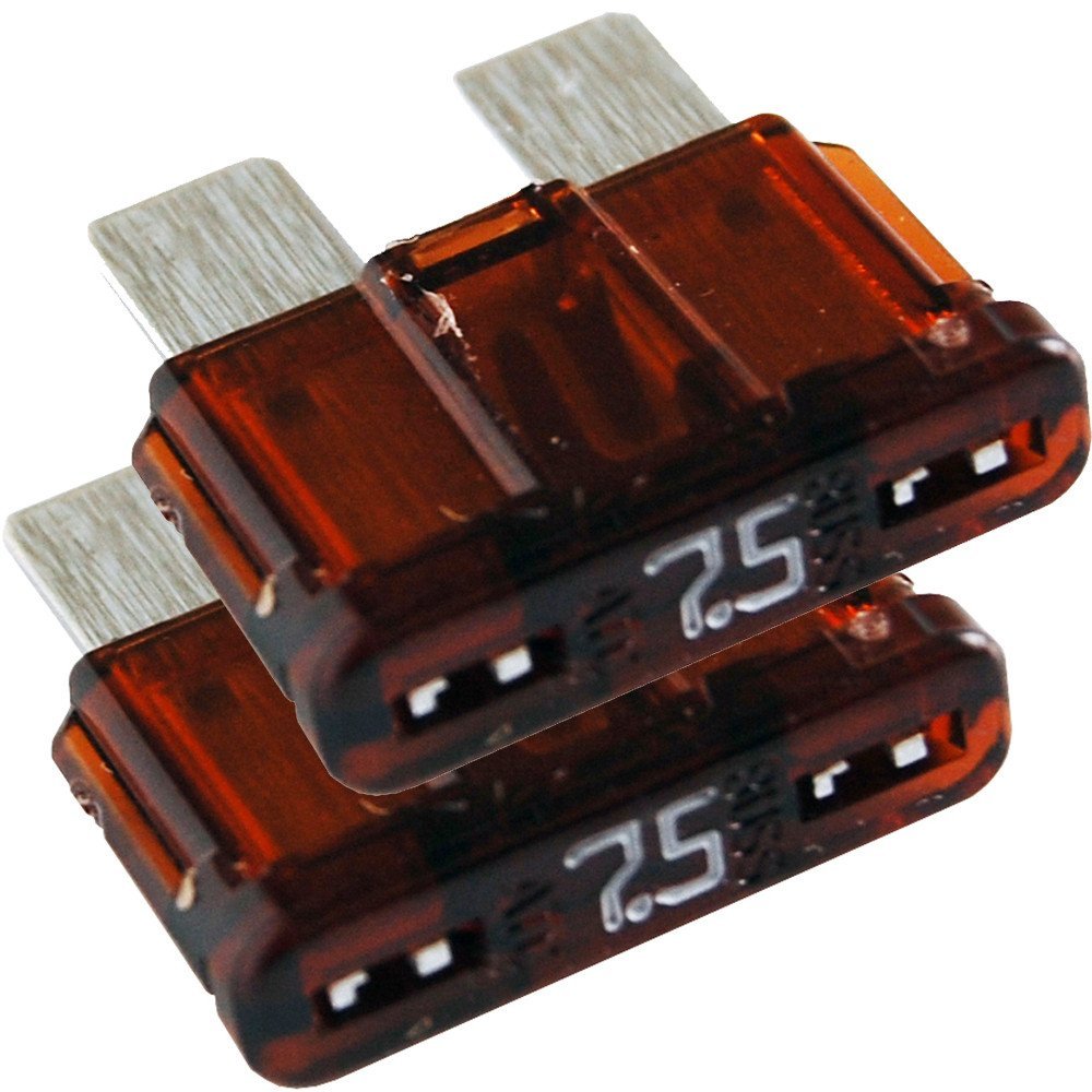 Blue Sea Systems 5240BSS ATO/ATC Fuse – 7.5 Amp Blade Fuse for Marine and Automotive Circuits