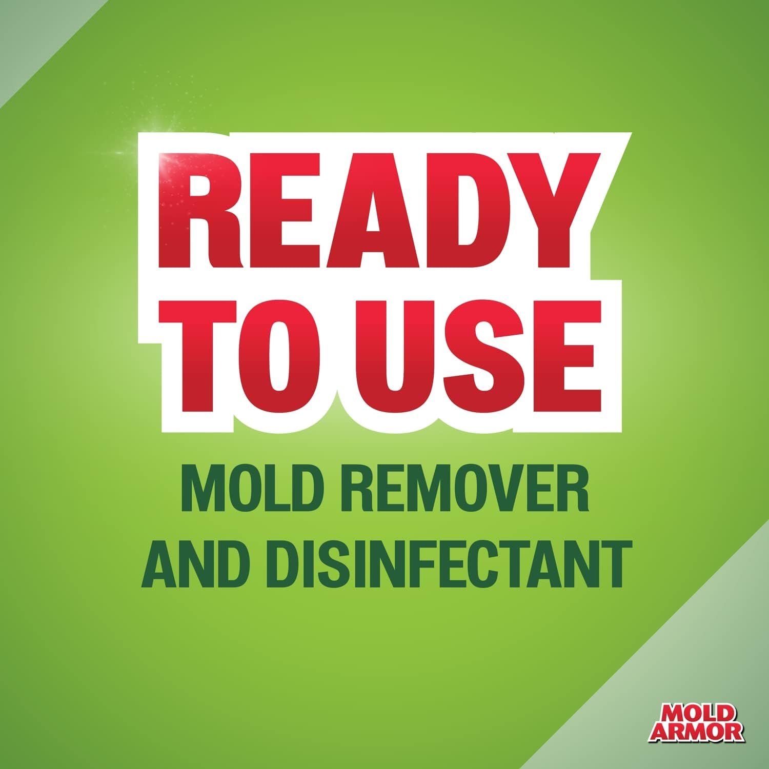 Mold Armor FG552 Mold Remover and Disinfectant – 32 oz Trigger Spray for Mold, Mildew and Bacteria Cleanup - Image 2