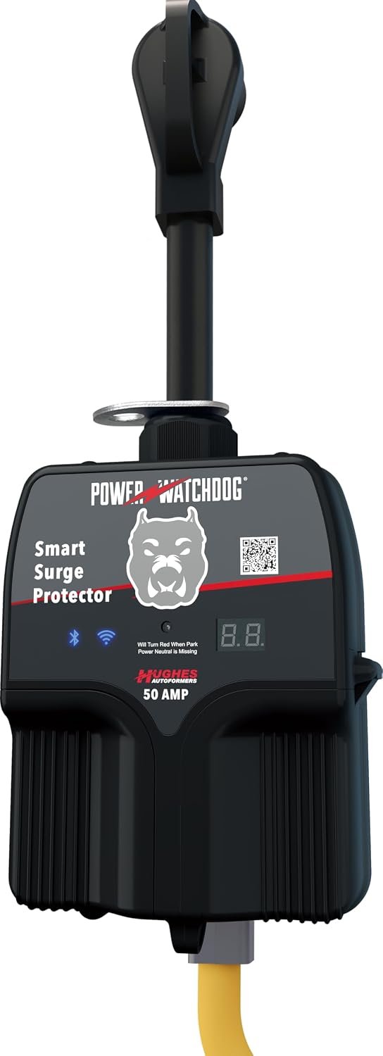 Hughes Autoformers PWD50W Power Watchdog 50 Amp Surge Protector – WiFi RV Power Monitoring with Replaceable Surge Module - Image 3