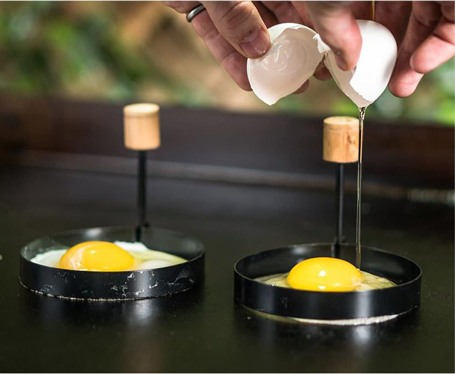 North Atlantic Imports 1543 Grill & Griddle Breakfast Kit – Batter Dispenser, Rings, and Cooking Accessories Set - Image 7