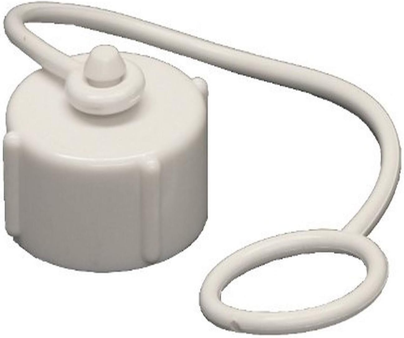 Aqua Pro 27917 Cap and Strap – 3/4in Replacement Water System Cap with Retention Strap for RV Plumbing
