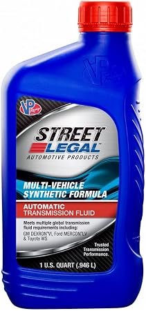 VP Racing Street Legal Multi-Vehicle Full Synthetic Engine Oil – Powersports Formula, Advanced Wear Protection, 1 Quart
