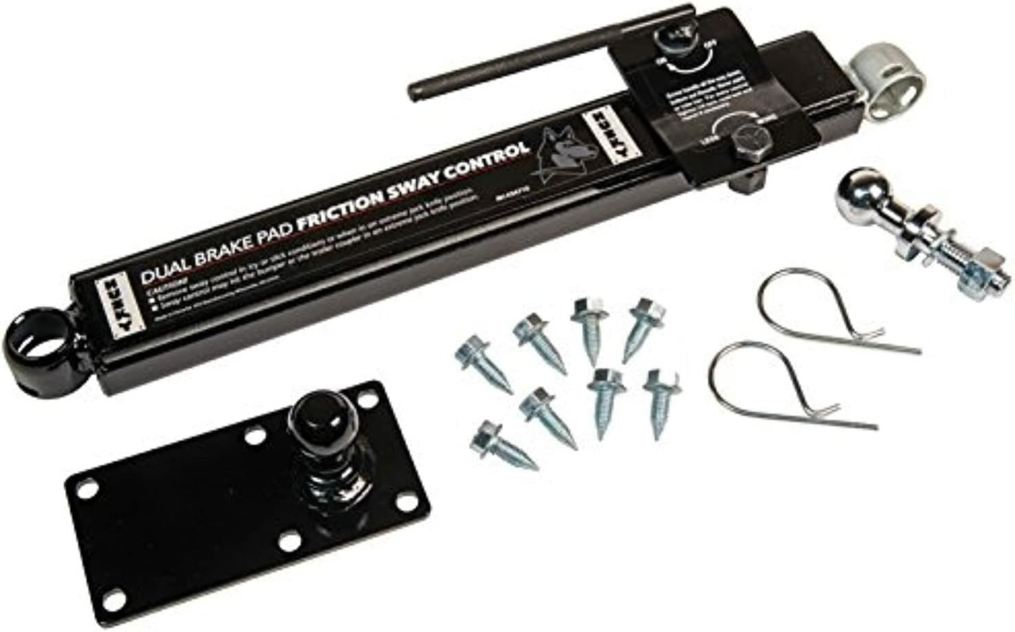 Husky Towing 34715 Right-Hand Sway Control Unit – Adjustable Friction Trailer Sway Reduction System - Image 3