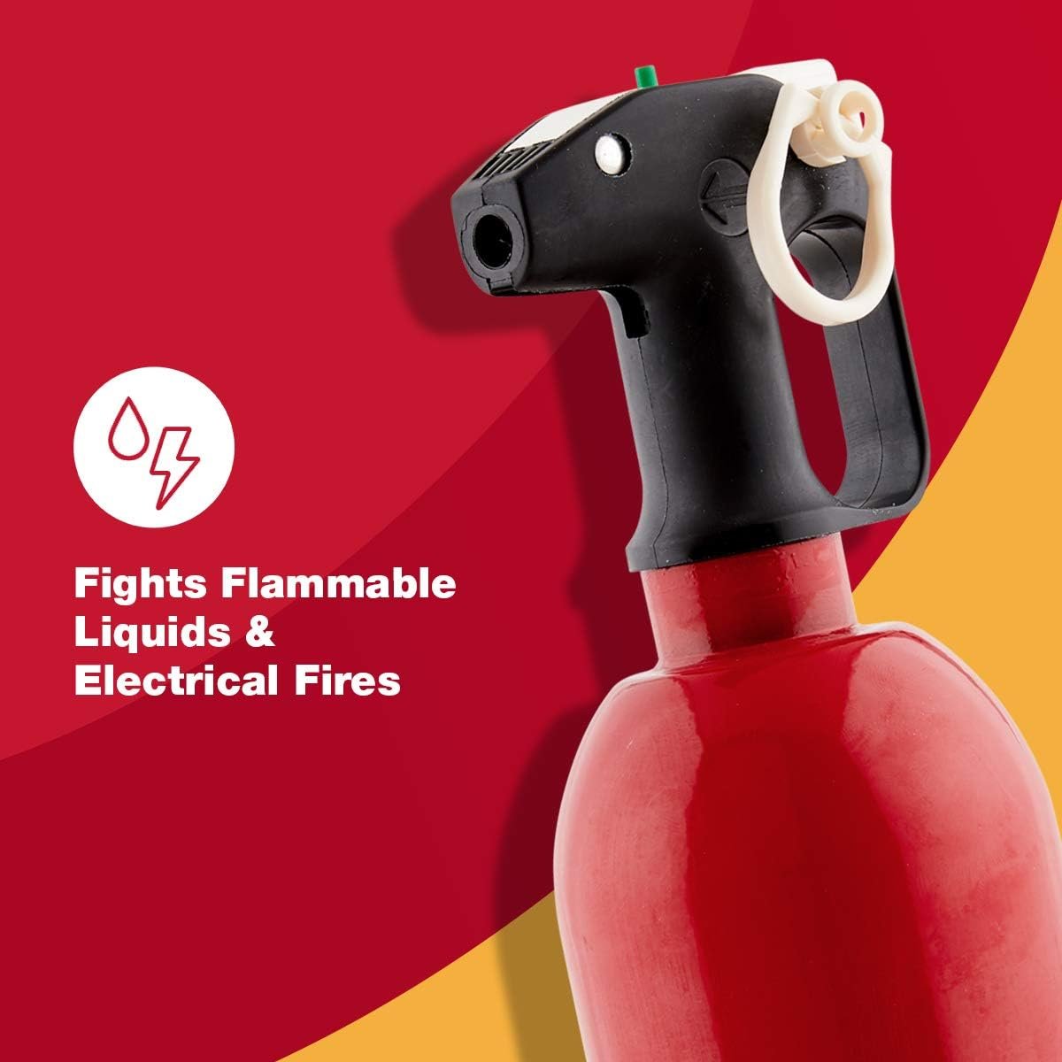 BRK Electronics AUTO5 Automatic Fire Extinguisher – 5BC Steel Unit for Vehicle and Compartment Fire Protection - Image 3