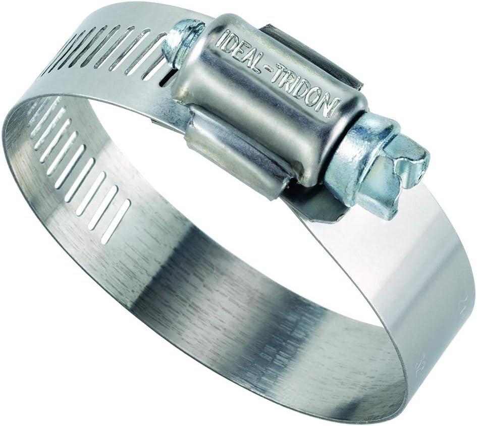 Ideal-Tridon 5056051 Hose Clamp – SAE Size 56, Worm Drive Fastening System, Adjustable Hose Connection Retention - Image 2