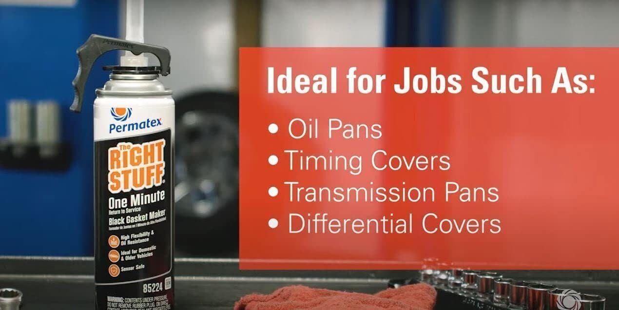 Permatex 85224 The Right Stuff Instant Gasket Maker – Fast Return-to-Service RTV Sealant for Engine and Drivetrain Repairs - Image 10