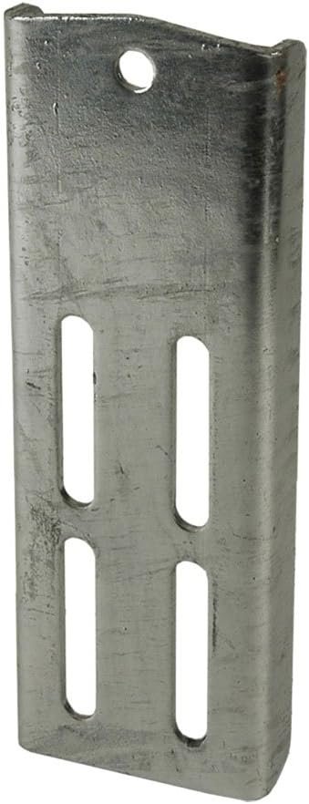 C.E. Smith 10192G40 Double U-Bolt Bracket – 11-3/4in Galvanized Trailer Mounting Bracket for Marine Trailer Components