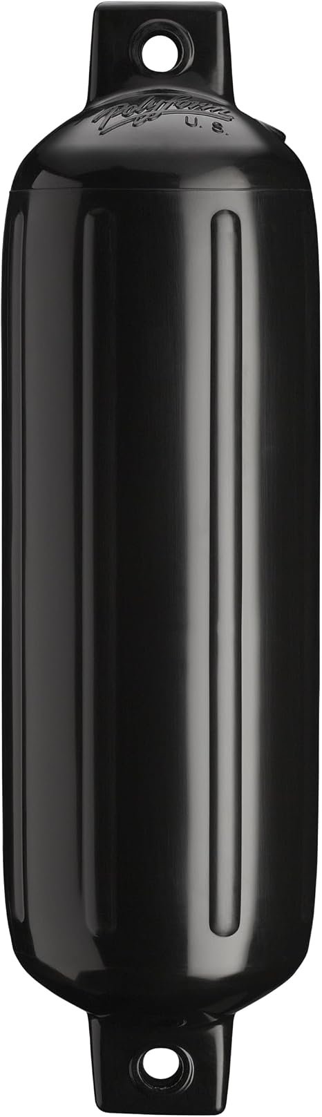 Polyform 22830435 Twin Eye Fender – 6.5 x 22 Inch Marine Fender for Boat Docking Protection