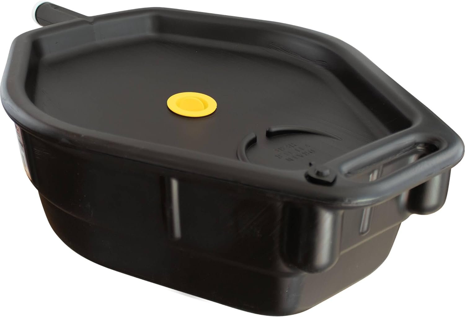 Midwest Can 6400 15 Quart Oil Recycling Drain Pan – Closed-Top Recovery Design with Pour Spout and Carry Handles - Image 3