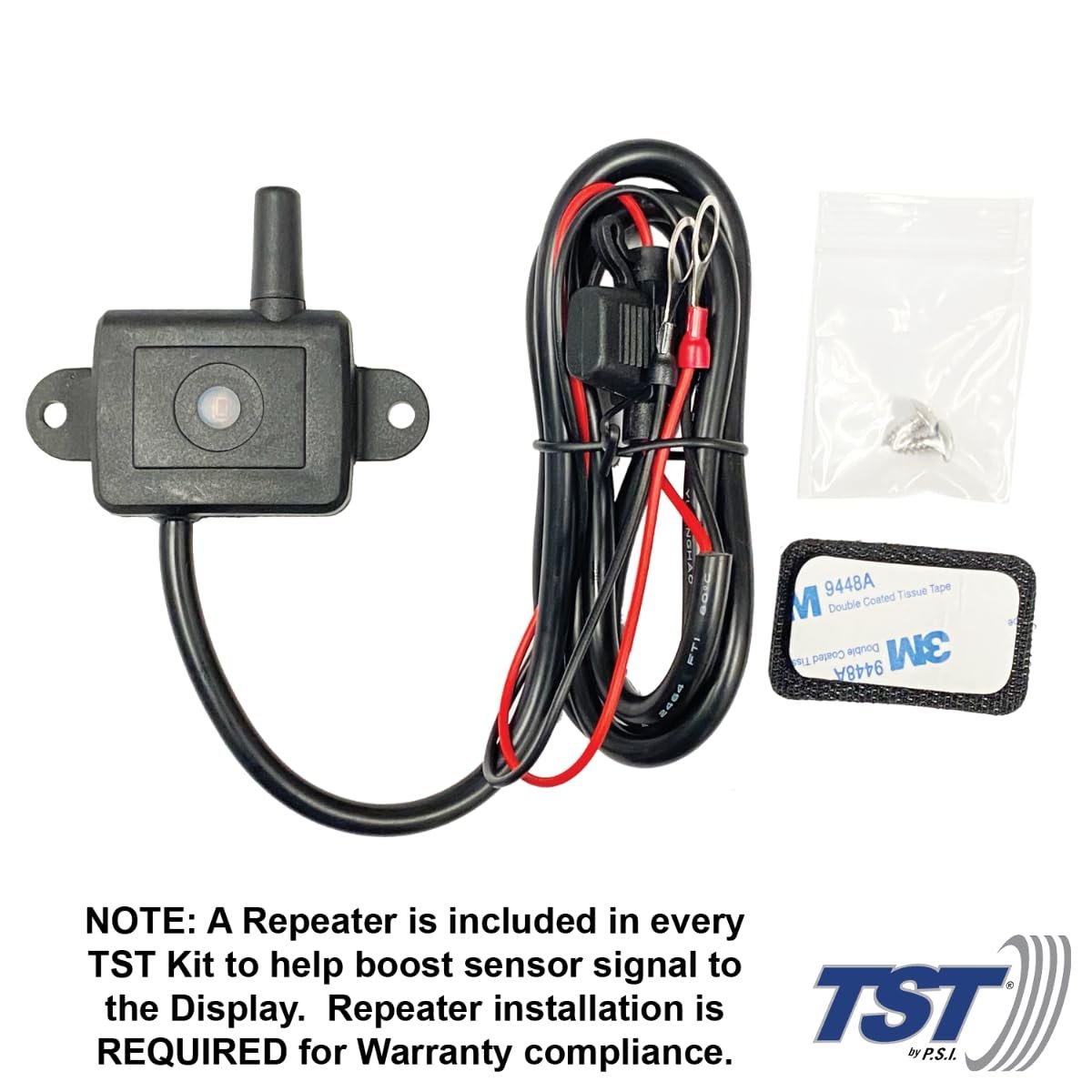 Truck System Technologies TST770RV4T 770 Series RV TPMS – 5in Color Touchscreen Display with 4 Cap Sensors and Signal Repeater - Image 6