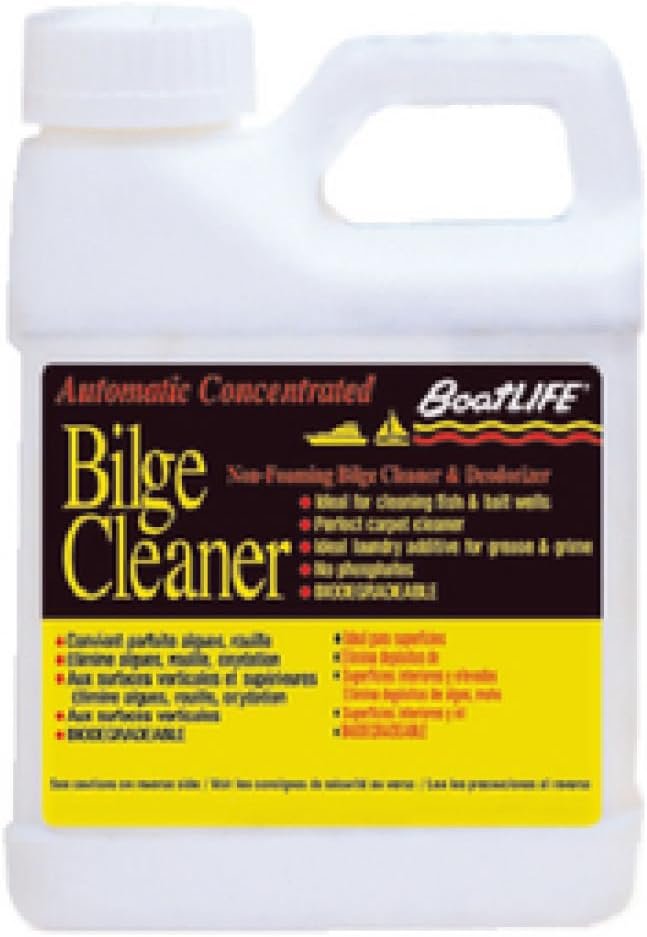 BoatLIFE 1102 Bilge Cleaner – 32 fl oz Biodegradable Non-Foaming Formula for Bilges, Bait Wells and Marine Surfaces