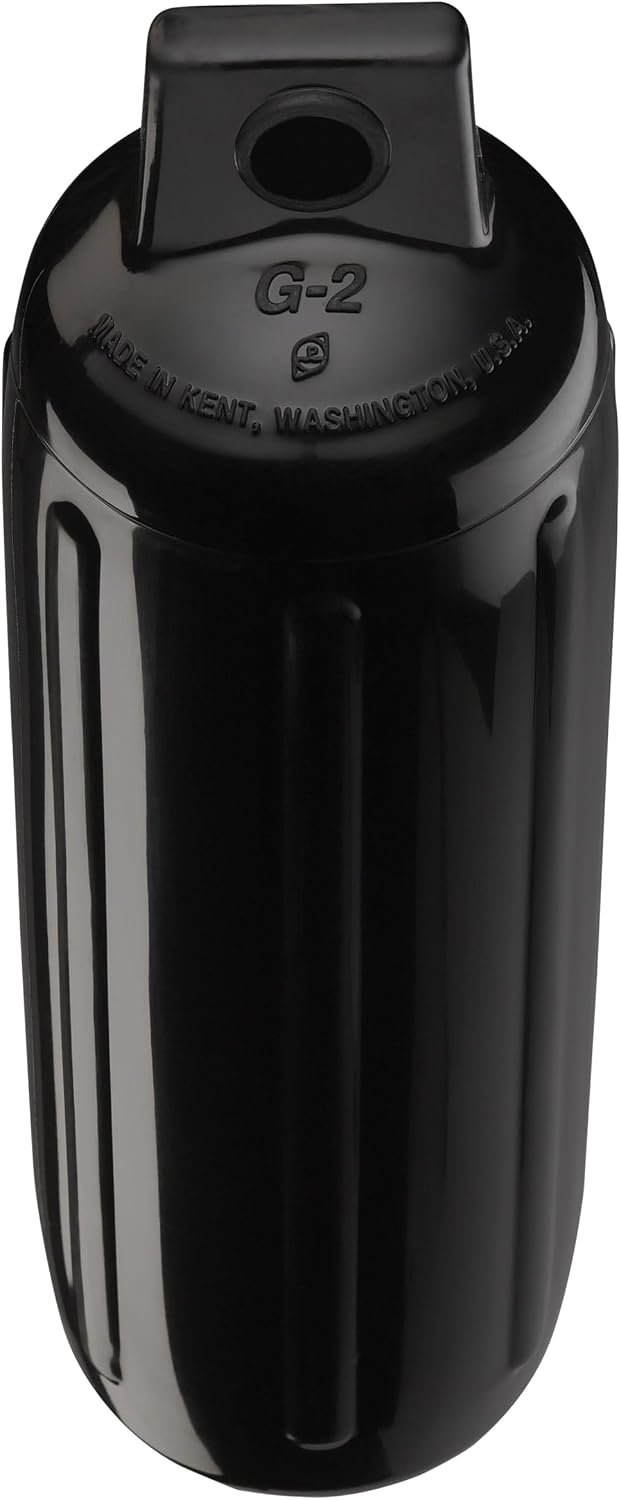 Polyform 6198906 Twin Eye Fender – 4.5in x 15.5in Marine Boat Fender for Docking and Mooring Protection - Image 2