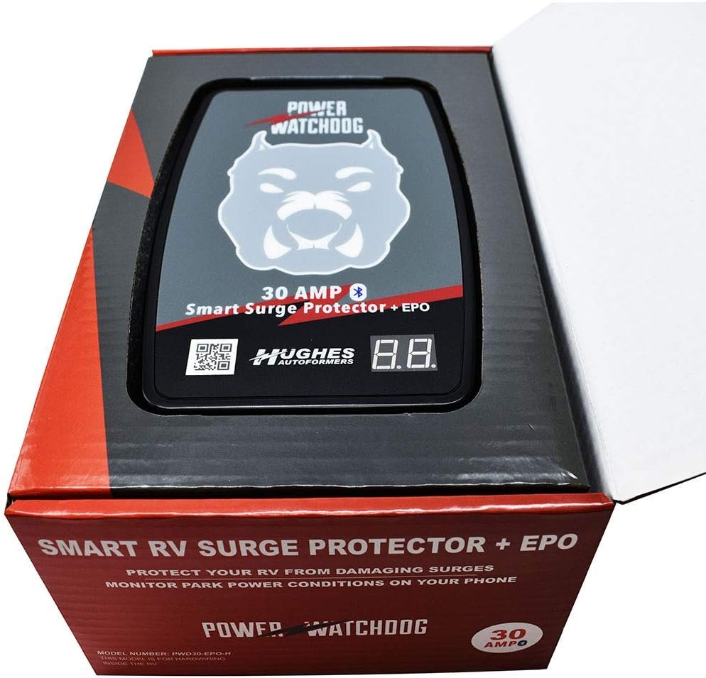 Hughes Autoformers PWD30EPOH Power Watchdog 30 Amp Surge Protector – Emergency Power Off RV Electrical Protection with Fault Monitoring - Image 4