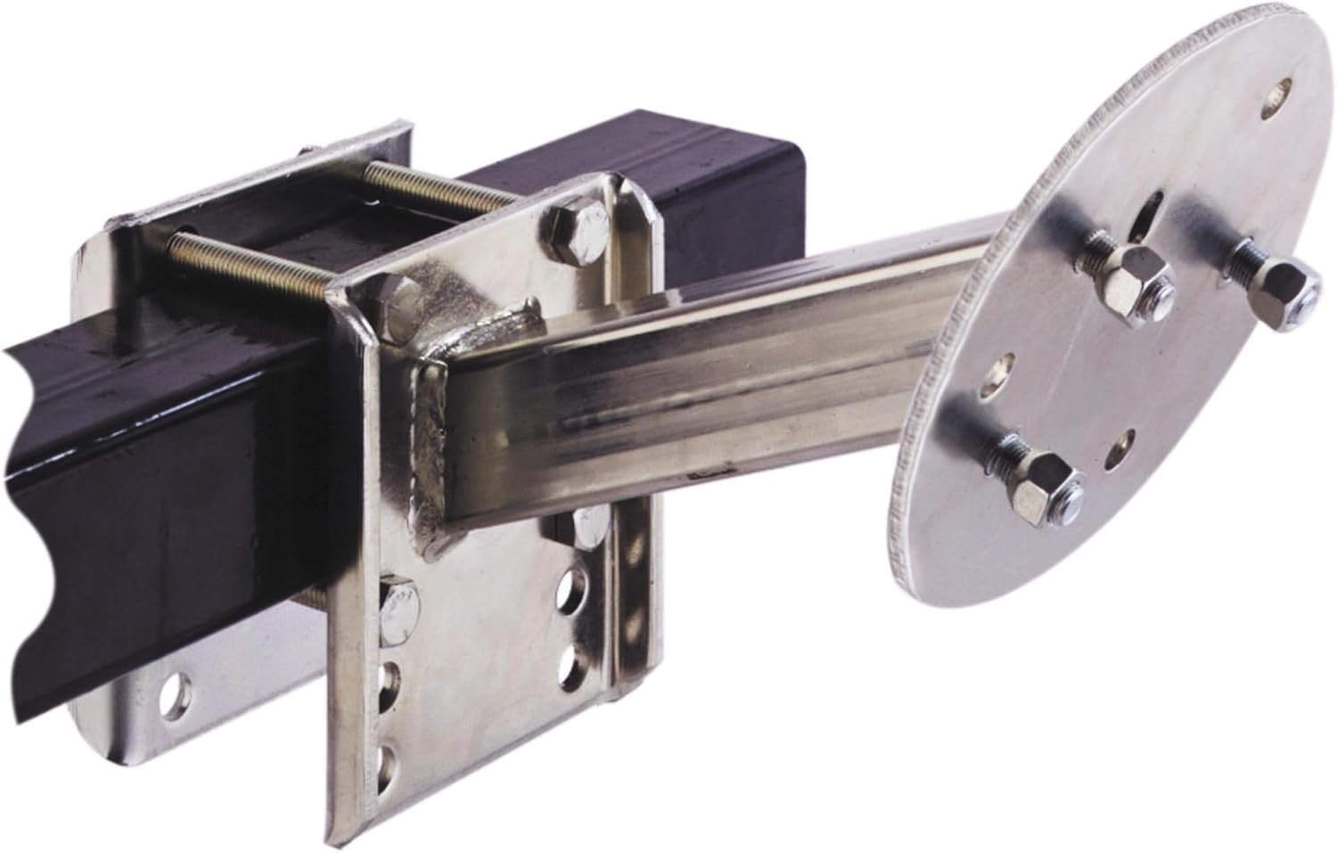 Dutton-Lainson 22145 Offset Spare Tire Carrier Bracket – Bolt-On Steel Mount for Trailer Spare Tire Storage