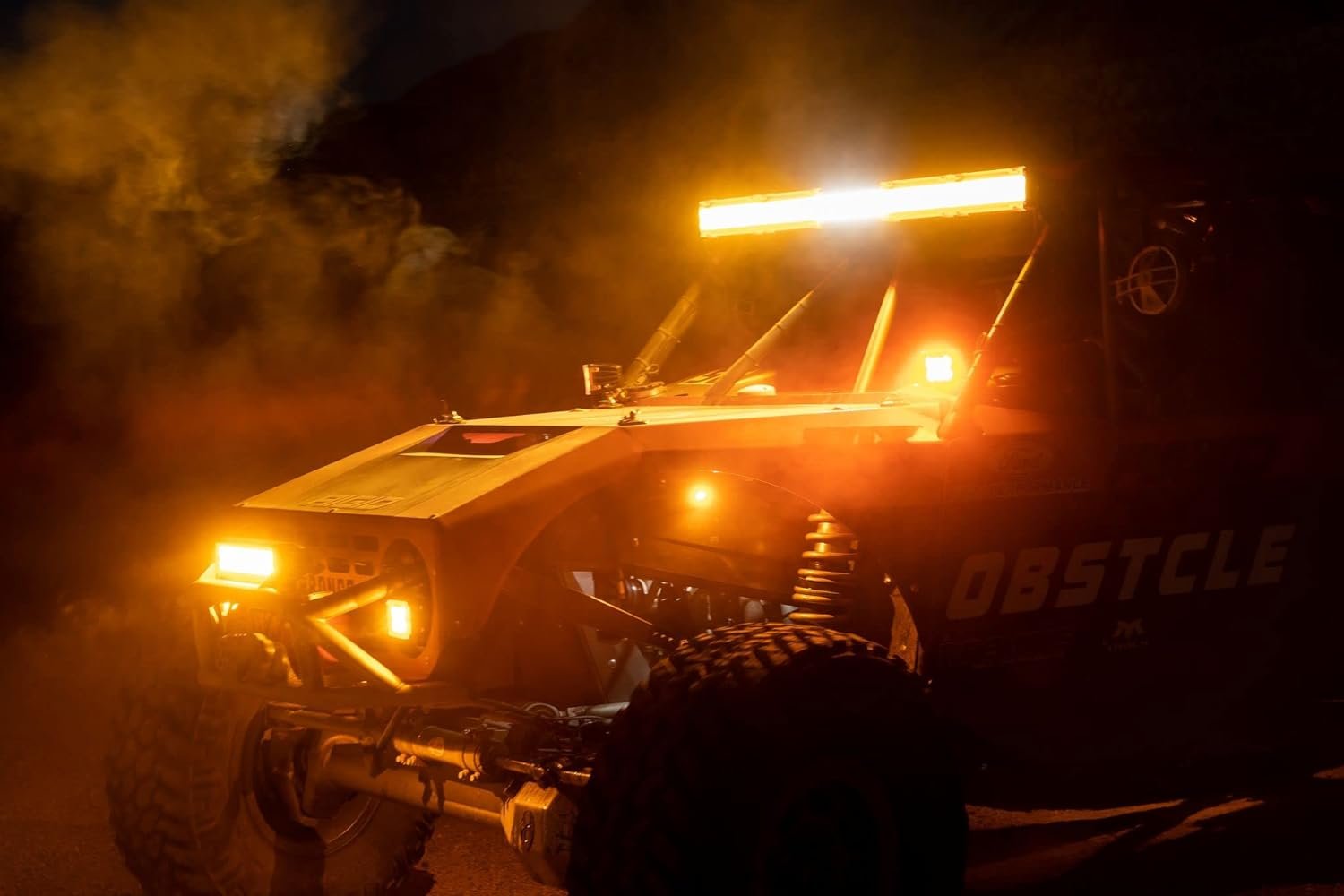 RIGID Industries 311993 SR-Q Series Amber Pro Cover – Snap-On Polycarbonate Lens Protection for SR-Q LED Lights - Image 2
