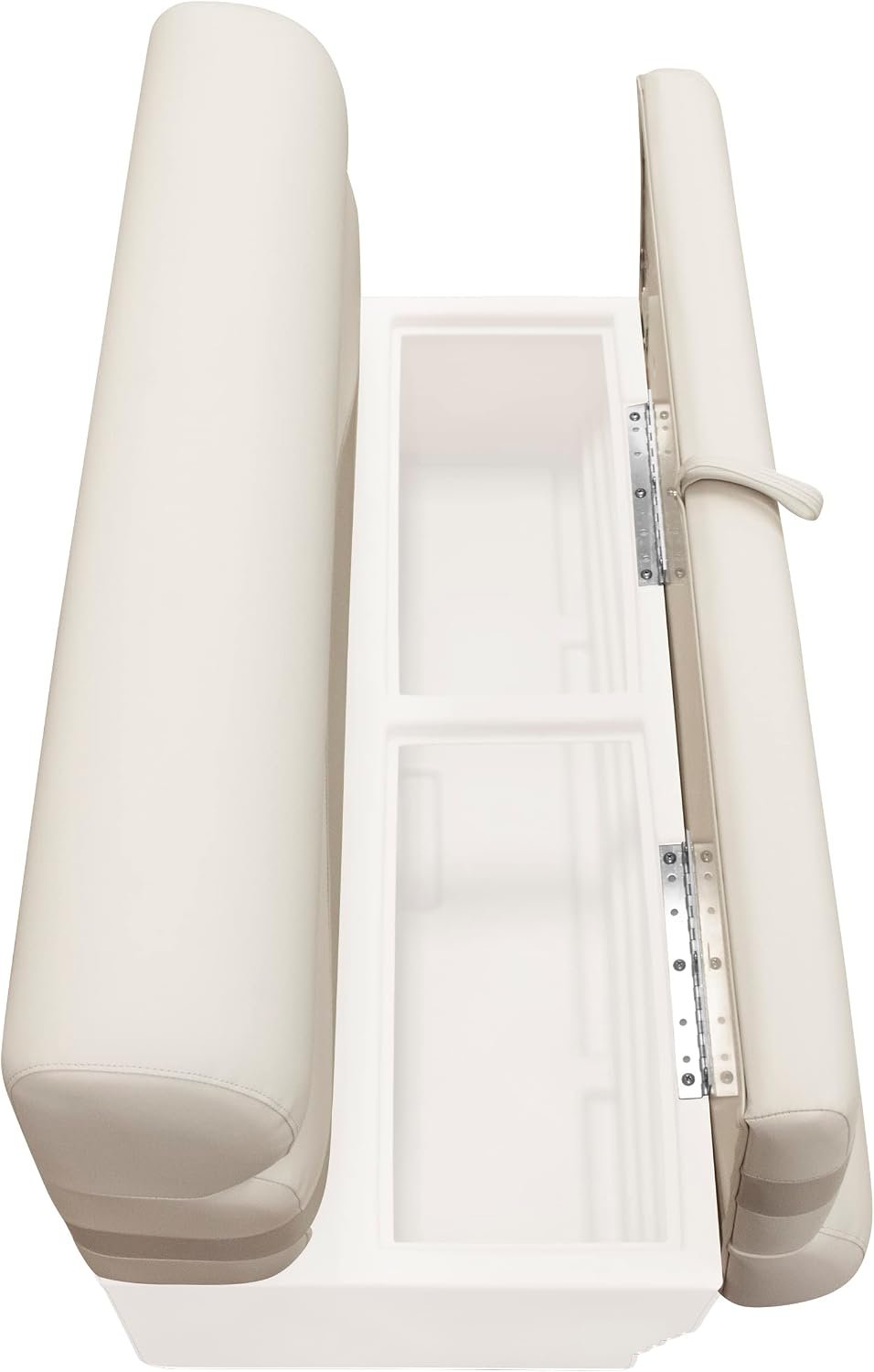 Wise BM11451066 Premier Series 50-Inch Bench Cushion Set – Marine Vinyl Pontoon Seating Replacement in Beige Finish - Image 5