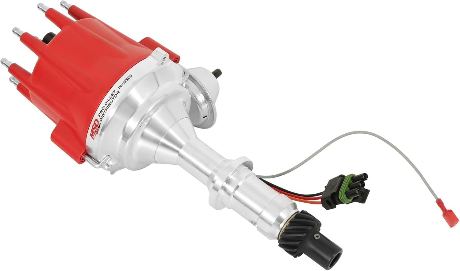 MSD 8528 Pontiac V8 Ready-to-Run Distributor – Built-In Rev Limiter, Vacuum Advance, Fits 326-455 Pontiac Engines - Image 2