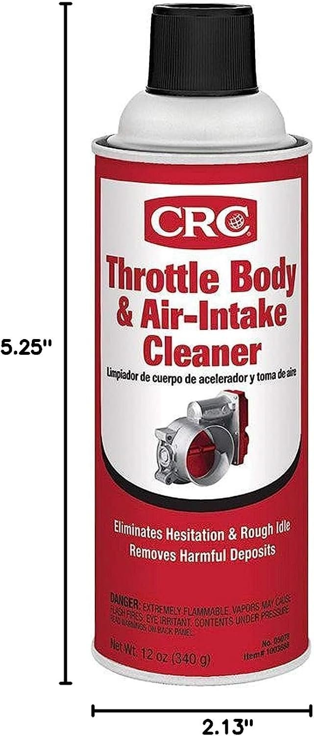 CRC Fuel Injection & Intake Cleaner 5078 – Low VOC Aerosol for Intake Valves and Fuel System Deposits - Image 5