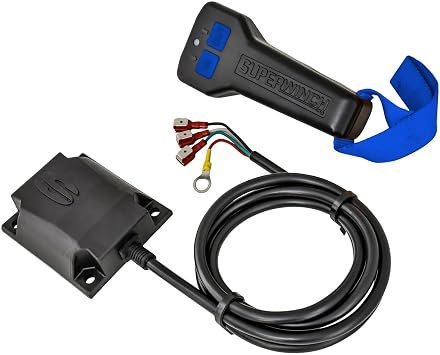 Superwinch 2277 Wireless Remote Control Kit – 12V Winch Upgrade with 50 ft Range, Receiver and Adapter Harness