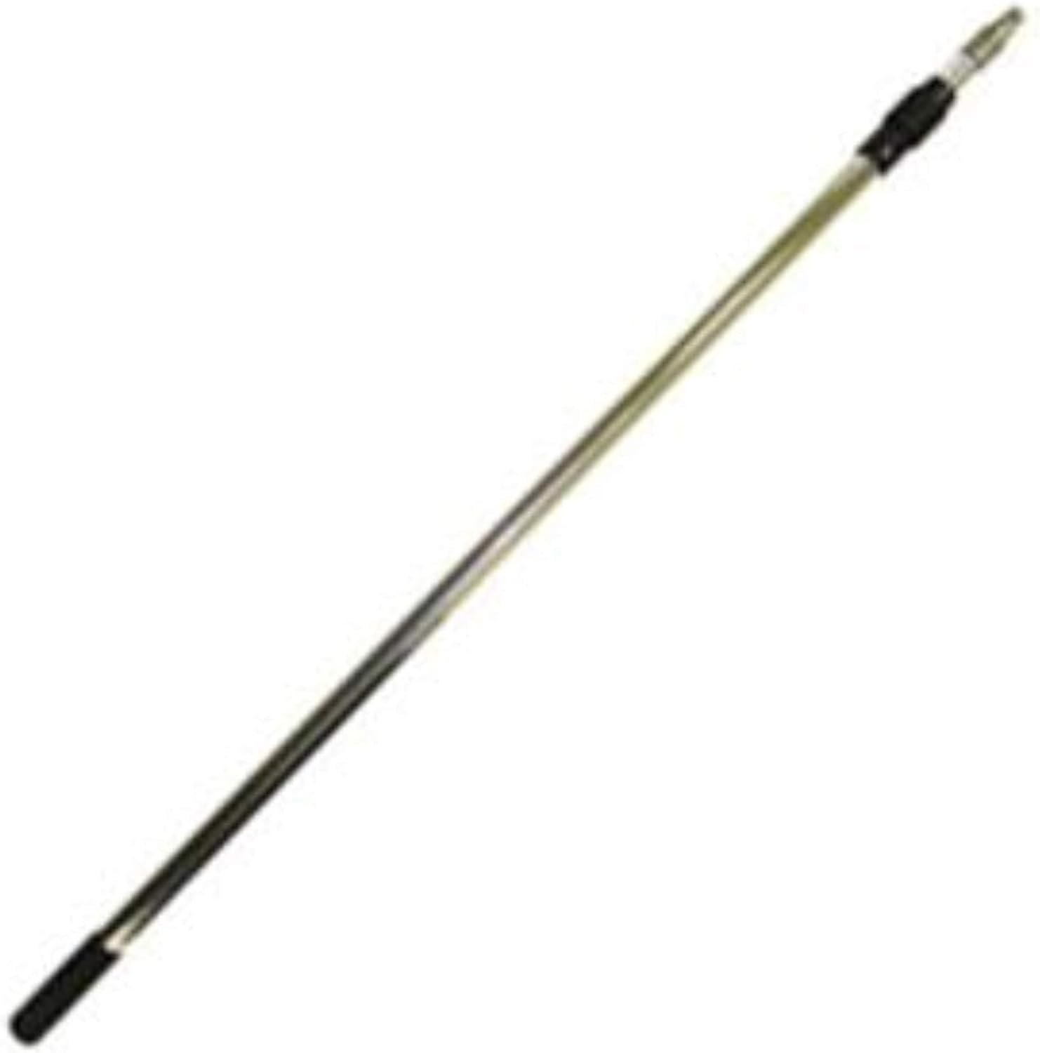 Carrand 9507 Aluminum Extension Pole – Adjustable 53in to 96in Handle with Reinforced Tip for Squeegees and Wash Tools