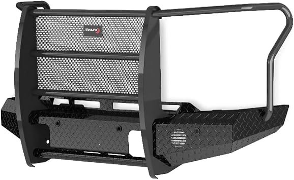 TrailFX FX3033A Full Replacement Front Bumper – Fits Chevrolet Heavy Duty Trucks – Steel Off-Road Winch Bumper