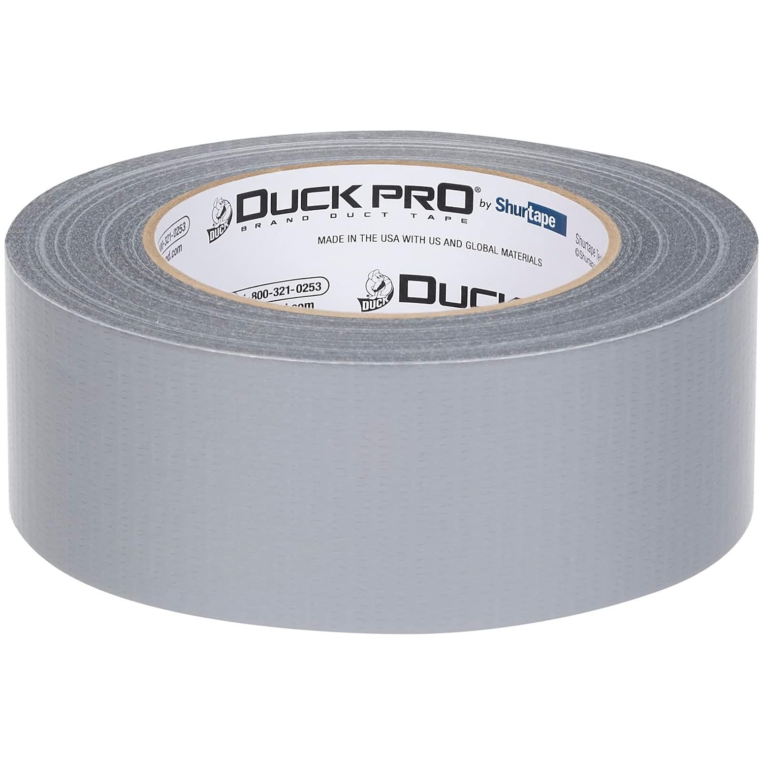 Shurtape PC 006 Silver Duct Tape – 48mm x 55m Utility Grade Poly-Coated Cloth Tape, 24 Roll Carton - Image 3