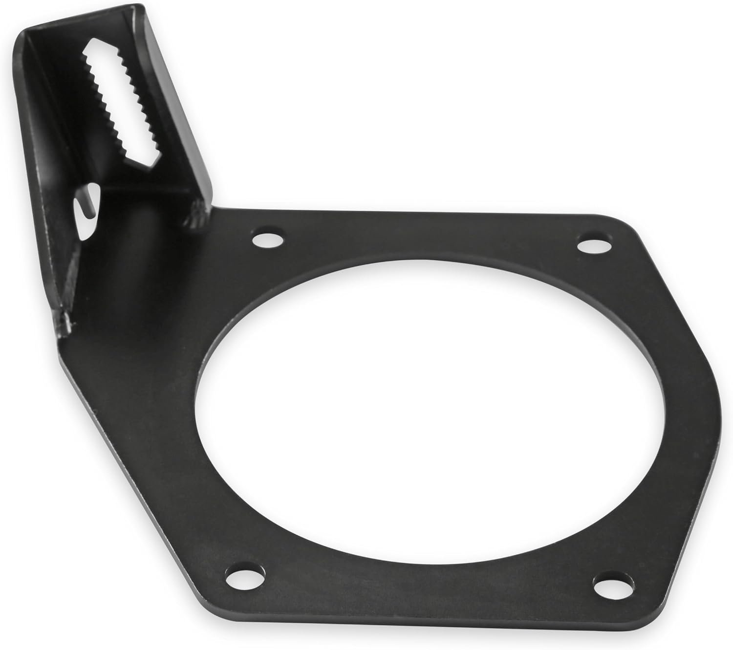 Holley EFI 20-147 95mm Throttle Body Cable Bracket – Black Finish – Fits OEM and FAST Intakes - Image 4