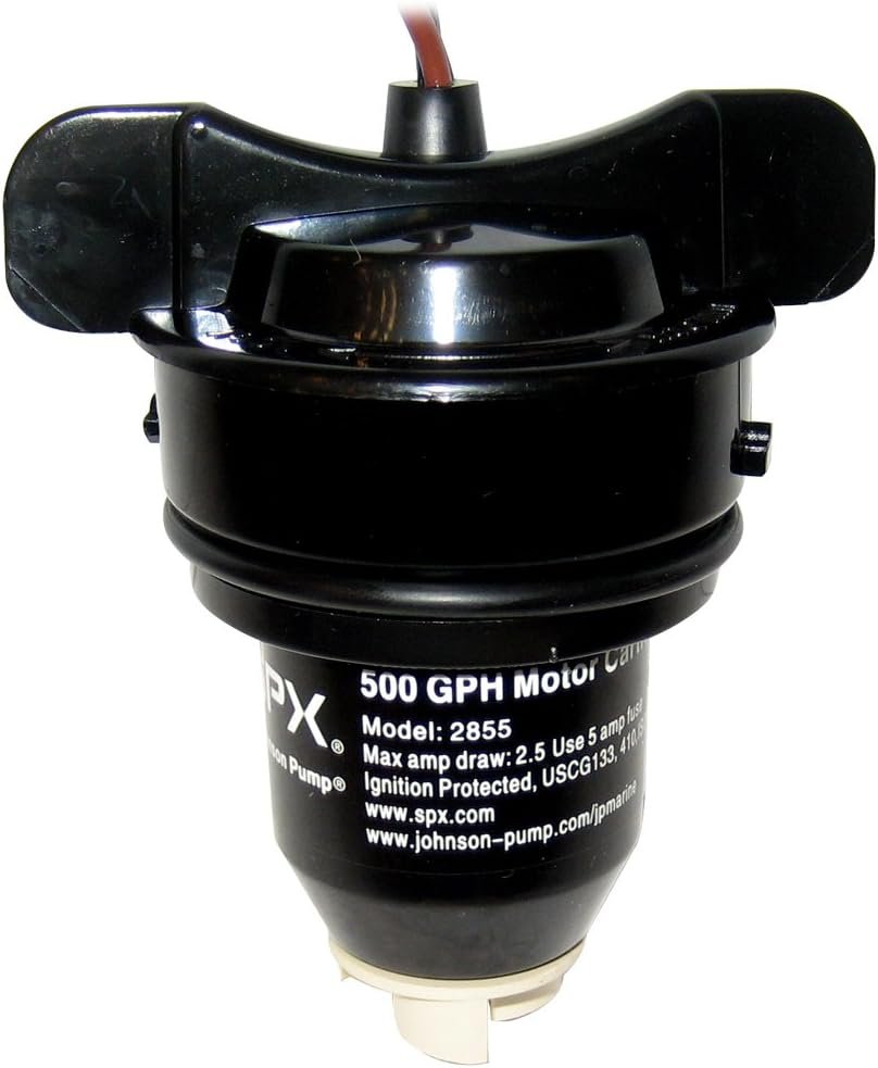 Johnson Pump 28552 Replacement Motor Cartridge – 500 GPH 12V Bilge Pump Motor with Twist-Lock Service Design - Image 2