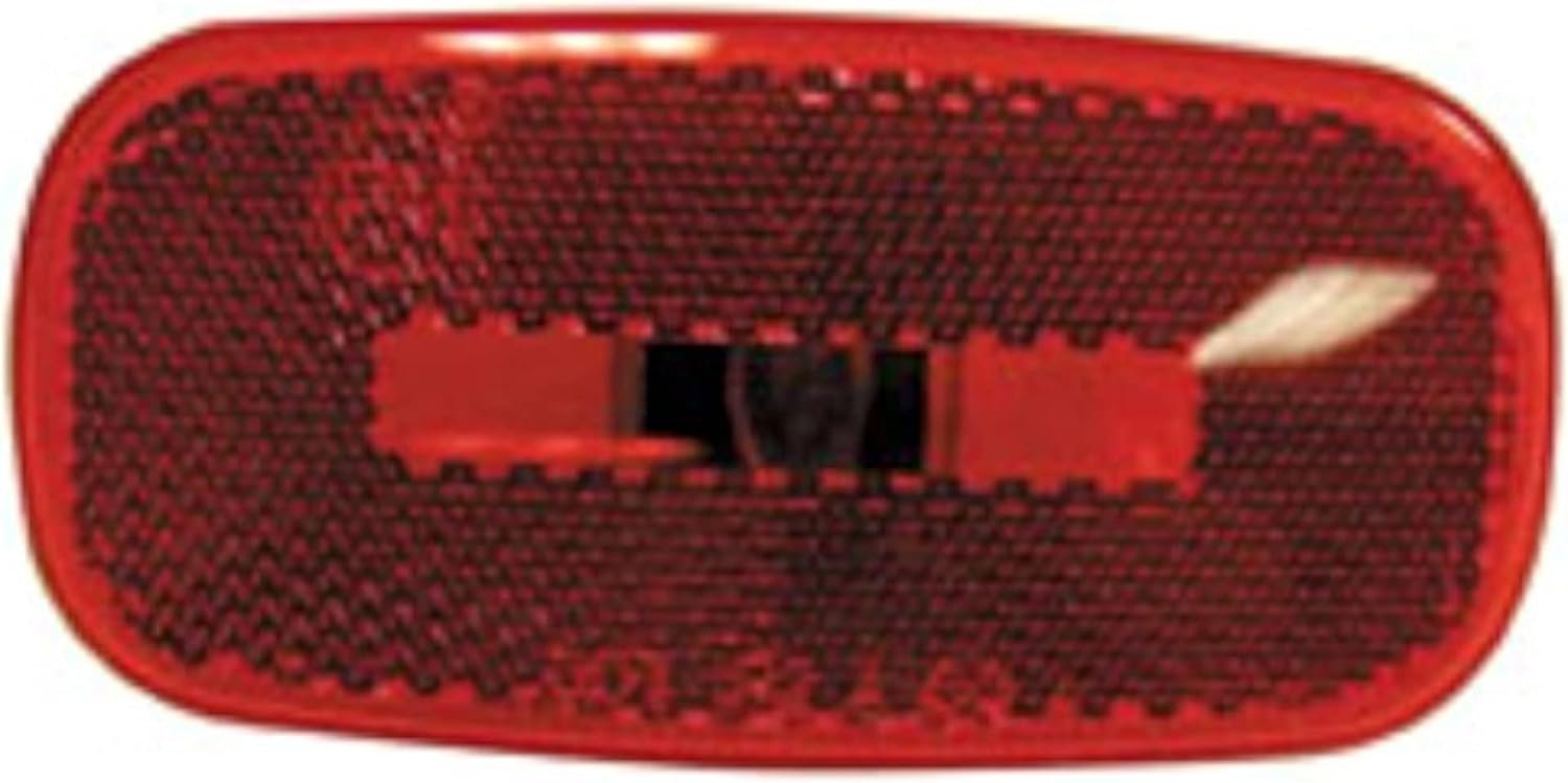 Peterson V254915R Replacement Lens – Red Lens for Compatible Peterson Stop, Tail, and Turn Signal Lamps