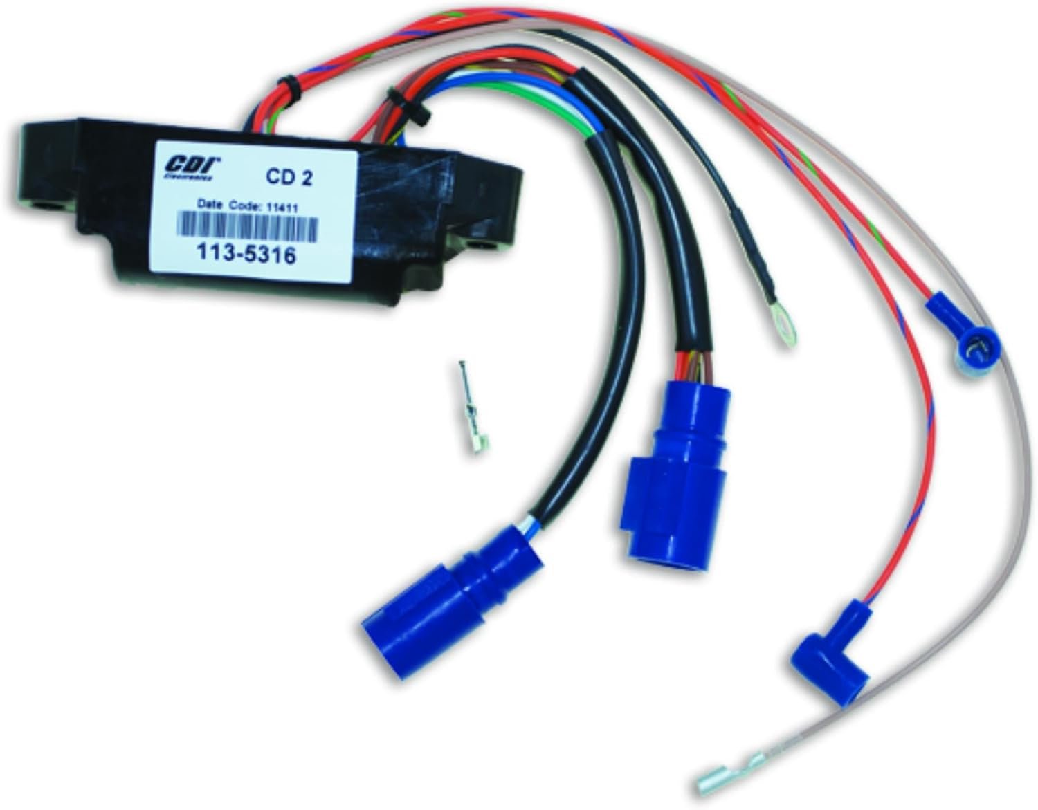 CDI Electronics 113-5316 Johnson Evinrude Power Pack – 2 Cylinder 35-50 HP Ignition Module with 6700 RPM Limit