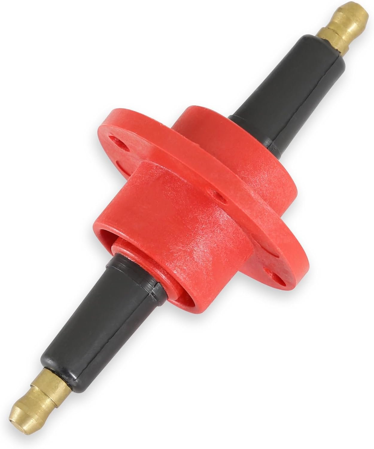 MSD 8211 Firewall Feed Thru Connector – Red Bulkhead Ignition Wire Pass-Through for Race and Custom Vehicles - Image 3