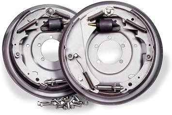 Dexter Marine 81097 10in Galvanized Drum Brake Kit – Left and Right Hydraulic Brake Assemblies for Marine Trailer Applications