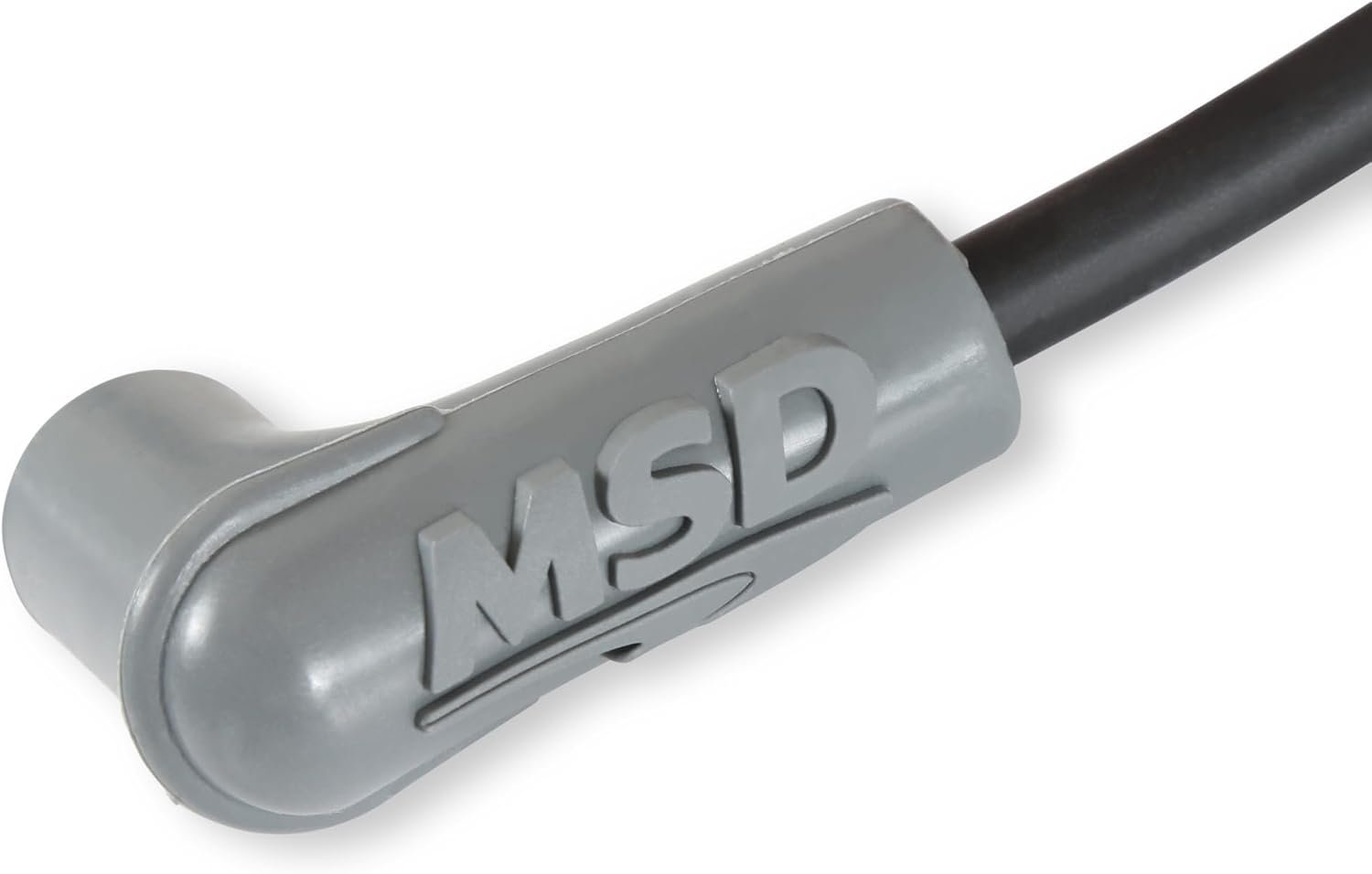 MSD 35593 Super Conductor Spark Plug Wire Set – Black Chevrolet V8 with HEI Distributor Compatibility - Image 4