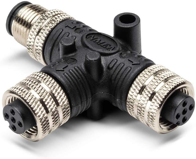 Humminbird 760038-1 NMEA 2000 T Connector – Backbone Network Junction for Marine Electronics Integration - Image 2