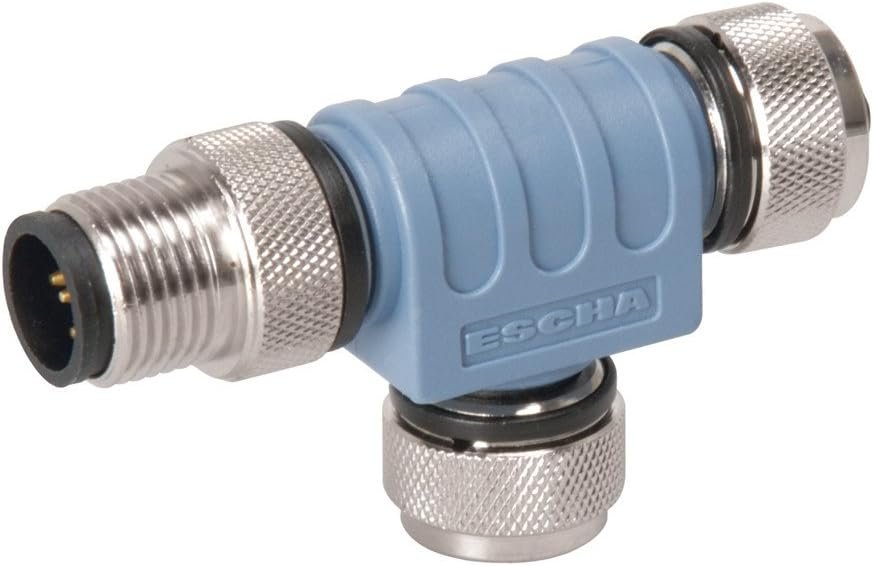 Maretron CMCFCF Micro Tee Connector – Female Center NMEA 2000 Network Tee – Marine Data Network Accessory